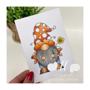 Leerzame les Copic Ladybird Gnome
