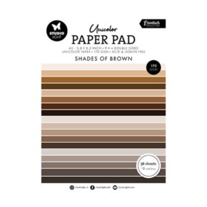 Paperpad shades of brown