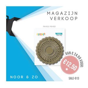 Stansmal ribbon doily