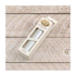 Hot foil irriserend digital patroon zilver