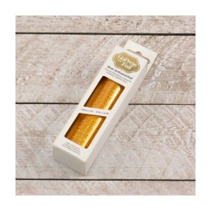 Hot foil iriserende speckled goud