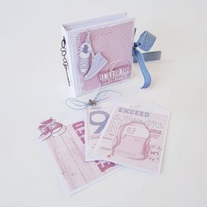 Leerzame les mini label album