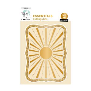 Hot foil mal sunburst