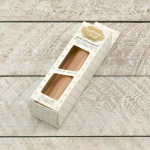 Hot foil vintage matte finish rose gold