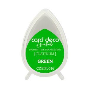 Inktkussen dew drop pearl green