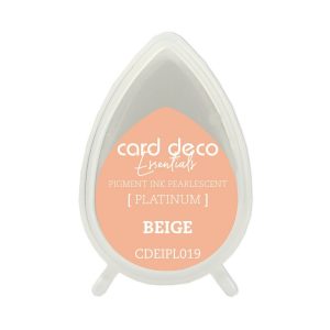 Inktkussen dew drop pearl beige