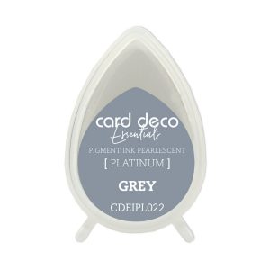 Inktkussen dew drop pearl grey