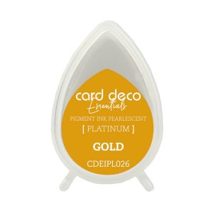 Inktkussen dew drop pearl gold