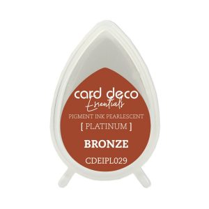 Inktkussen dew drop pearl bronze