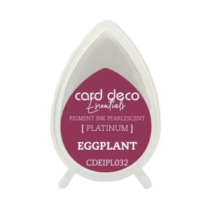 Inktkussen dew drop pearl eggplant