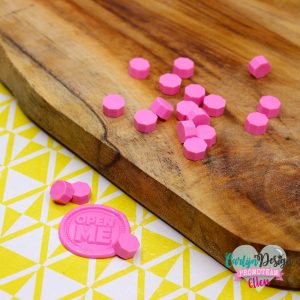 Waxzegel melts custom pink