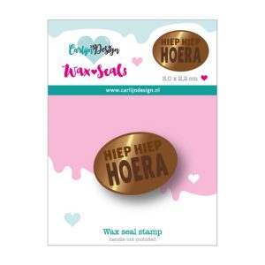 Waxzegel 43 los hiep hiep hoera