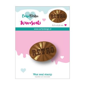 Waxzegel 45 los retro sunburst