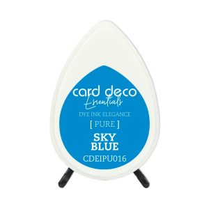 Inktkussen dew drop pure sky blue