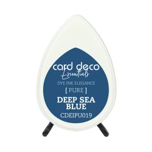 Inktkussen dew drop pure deep sea blue