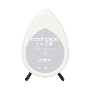 Inktkussen dew drop pure grey