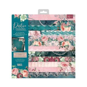 Designpapier positive thoughts