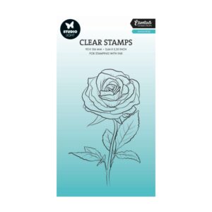 Stempel single rose
