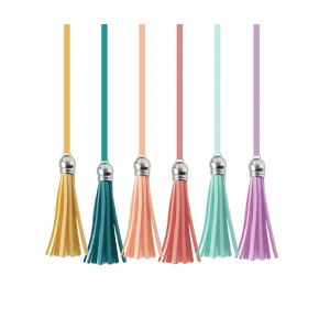 Thermal cinch tassels 6 stuks