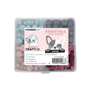 Waxzegel beads pastels