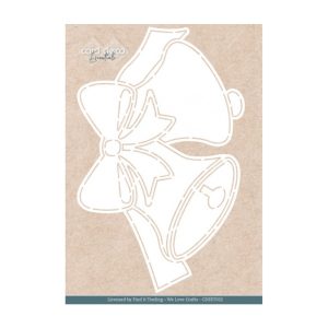 Stencil christmas bells