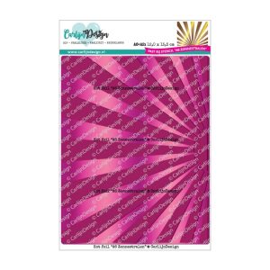 Hot foil A6 zonnestralen