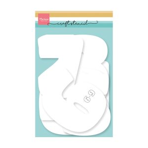 Stencil numbers 12 cm