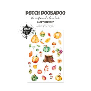 sticker art happy harvest