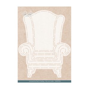 Stencil nostalgic chair