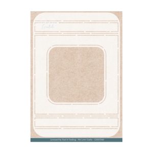 Stencil mystic winter window