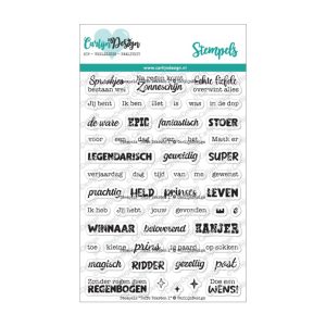 Stempel toffe teksten 1