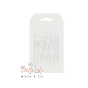 Mask stencil stripes