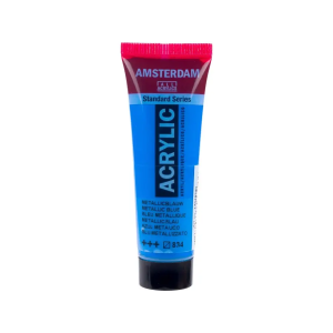 Amsterdam acrylverf metallic blauw