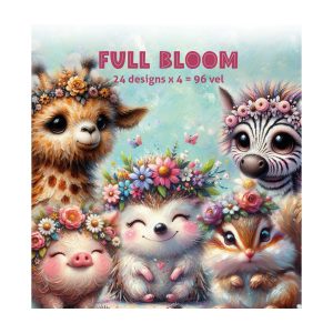 Collagepapier full bloom