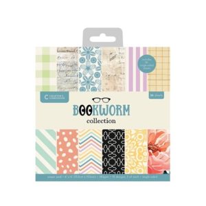 Designpapier bookworm