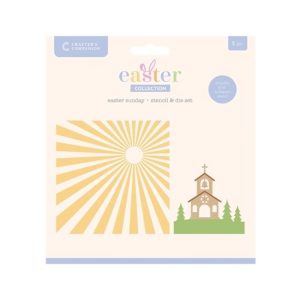 Stencil easter Sunday