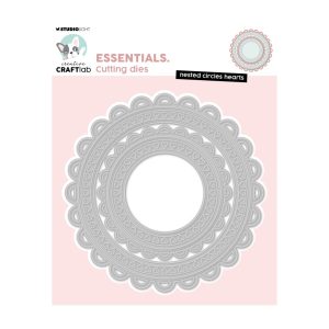 Stansmal nested circles hearts