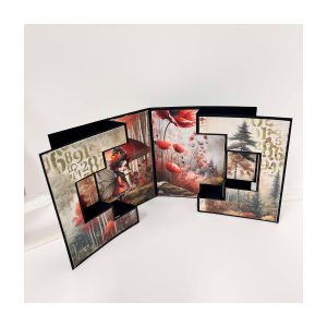 Leerzame les dubbele trapjeskaart