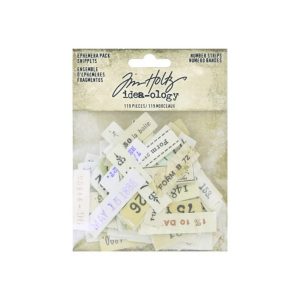 Stansplaatjes snippets number strips