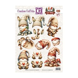 Collagevel cozy gnomes 2