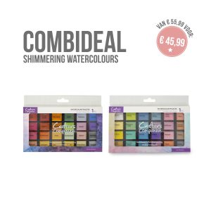 Combideal shimmering watercolours