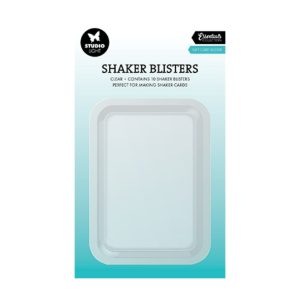 Shaker blister gift card blister