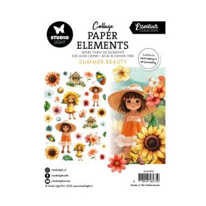 Collage elementen summer beauty