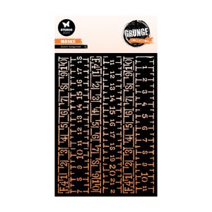 Stencil ruler background