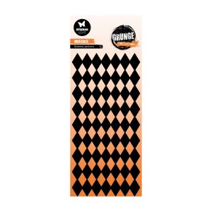 Stencil diamond pattern