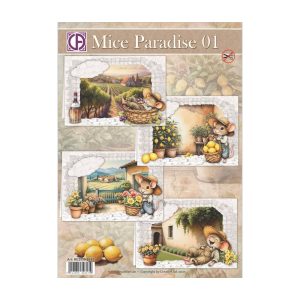 Kaartenpakket sweet little mice