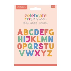 Stansmal stitched alphabet