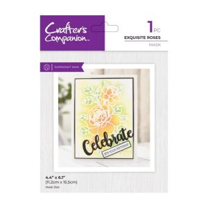 Stencil exquisite rose