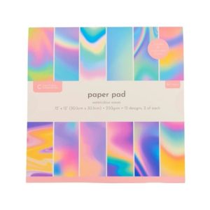 Designpapier watercolour waves