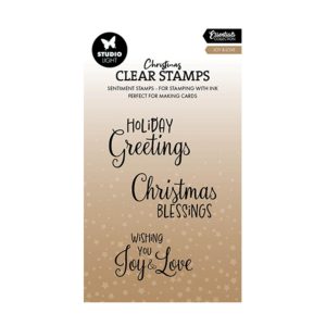 Stempel joy & love